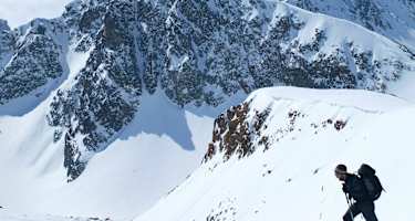 Die letzten Meter zum Gipfel der Tschima da Flix