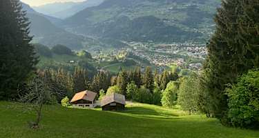 Bitschweil - Blick nach Schruns-Tschagguns