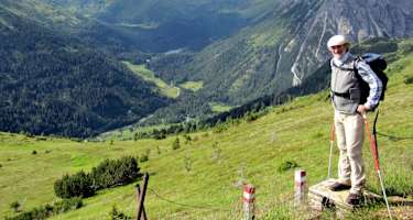 Blick auf das Portjoch