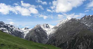 Blick ins Val Sassa und Valletta