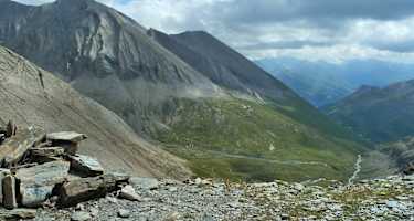 Blick von der Pfortscharte ins Leitertal