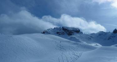 Blick zur Cresta Bianca