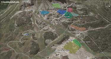 Murmelfieba 5a im Sektor Supercrack am Block 16