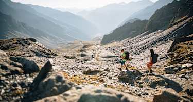 Am Weg Richtung Stettiner Hütte