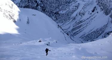 Aufstieg zur Bratschenwand