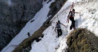 Aufstieg über den Fadensteig