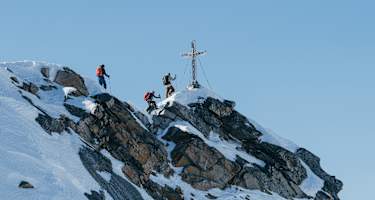Am Gipfel der Hochalmspitze