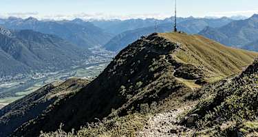 Berghütte Capanna Tamaro, Sendemast bei La Manera - Monte Tamaro