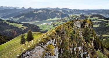 Mit dem Chli Aubrig erreicht man den höchsten Punkt des ersten Tages.