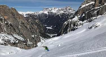 Abfahrt – die Spuren enden wieder in der Schlüsselstelle