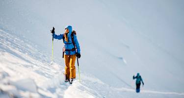 Anstieg zum Gugn di Goria