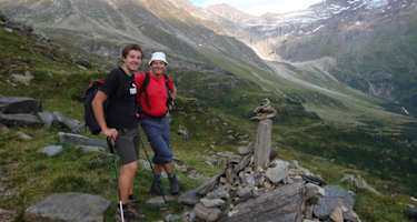Abstieg über den Naturfreundesteig 