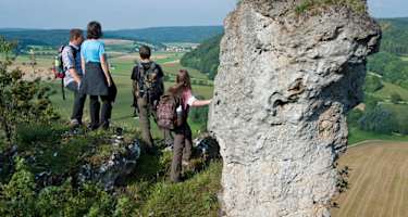 Schöne Felsen zwischen Dollnstein und Wellheim