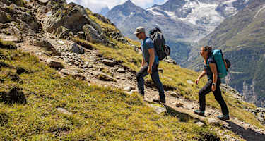 Anstieg zur Domhütte