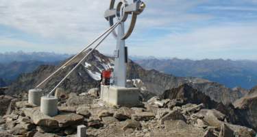 Am Gipfel des Glödis