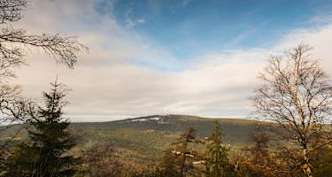 Ausblick vom Altkönig auf Großen Feldberg