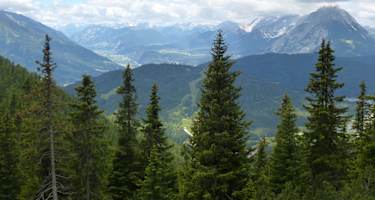 Aussicht auf das Seefelder Plateau