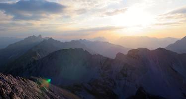 Wolkenstimmung im Karwendel