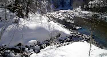 Im Höllental beim Eintritt in den Fronbachgraben