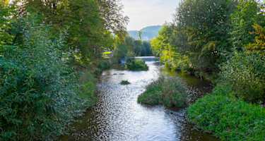 am NaturKulturWeg unterwegs