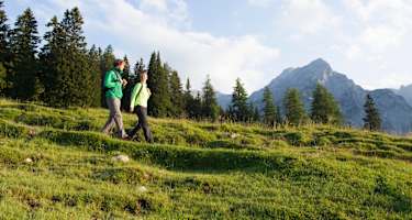Wandern Halltal