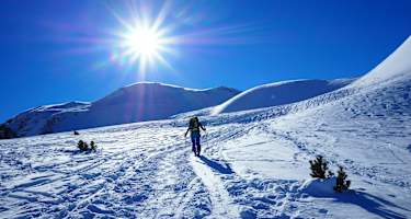 Hinten links der Gipfel des Buffalora