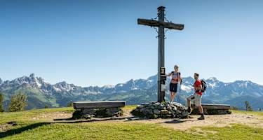 Gipfelkreuz am aussichtsreichen Rossbrand
