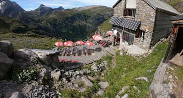 Die atemberaubende Aussicht von der Glärnischhütte.