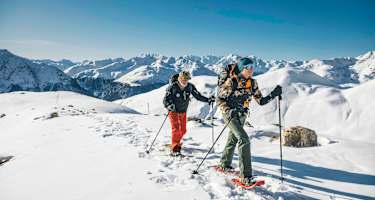 Auf großen Füssen auf zur Janetschütte