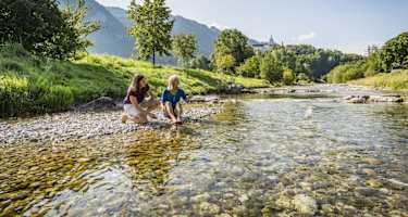 Auszeit am Fluss Prien bei Hohenaschau