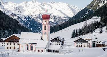 Höhenloipe in Gries