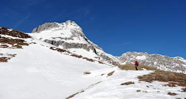 Blick Richtung Gipfel