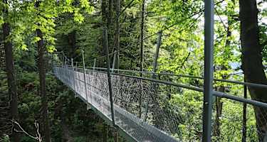 Hängebrücke am Besinnungsweg 11