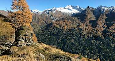 Herbststimmung über dem Schmirntal