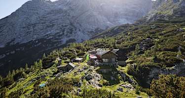 Die Hesshütte im Gesäuse