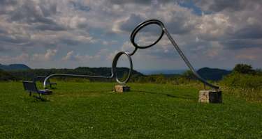 Am Aussichtspunkt Brille