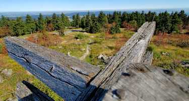 Höhenweg Fichtelgebirge - 2.Tag: Von Seehaus auf den Ochsenkopf
