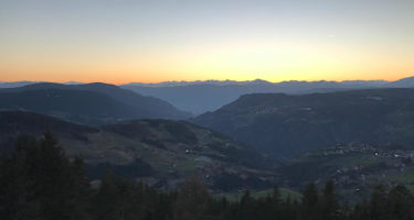 Sonnenuntergang am Hofer Alpl