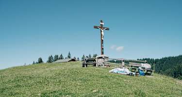 Gipfelkreuz auf der Kreuzbergalm