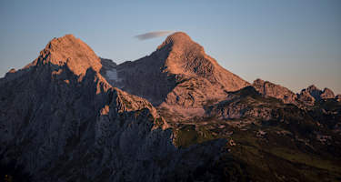 Hochblassen (links) und Alpspitze (rechts)