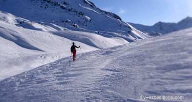 Aufstieg zur Juppenspitze