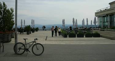 Aussichtsterrasse beim Hotel Kahlenberg