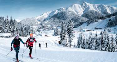Auf der Kaiser Maximilian Rund bei Seefeld