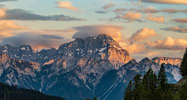 Milchstraße am Karnischen Kamm, Etappe 5: Blick vom Oisternig aus nach Italien