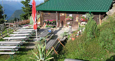 Die Bodensteinalm - klein, urig und mit perfekter Aussicht.