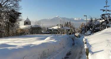 Am Start auf der Hungerburg