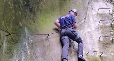 Klettersteig Rio Sallagoni