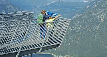 Blick hinunter durch das Fernrohr bei den »5 Fingers«.  