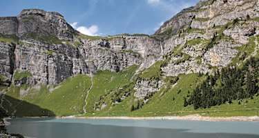 Spektakuläre Kulisse