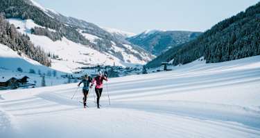Langlaufen in Innervillgraten auf der Villgratental Loipe
